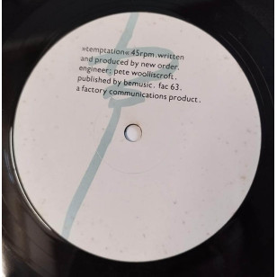 New Order - Temptation 1982 UK 12" Single Vinyl LP ***READY TO SHIP from Hong Kong***